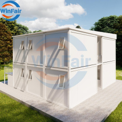 WinFair 2 Floor Sandwich Panel Prefabricated Mobile Tiny House Portugal Portable Modern Modular Containers House Homes for Sale
