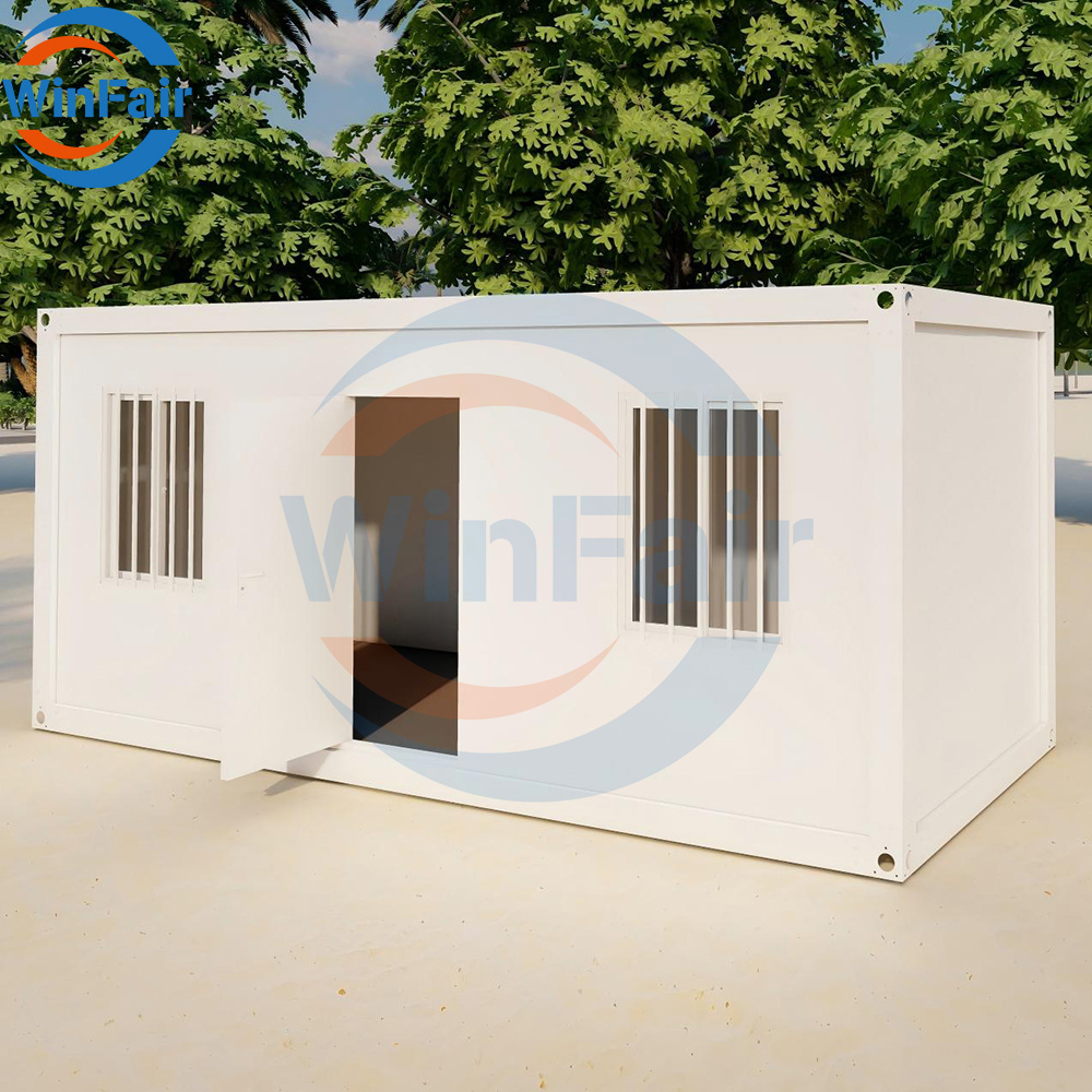 WinFair Oem Low Price Movable Mobile Folding Modular 20Ft Prefab House Homes Modern Portable Luxury Container House Philippines