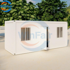 WinFair Oem Low Price Movable Mobile Folding Modular 20Ft Prefab House Homes Modern Portable Luxury Container House Philippines
