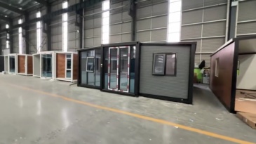 WinFair Canadian Modern Prefab Prefabricated Modular Home House Containers 2 Bed Expandable-Container-House With Bathroom