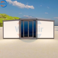 WinFair Portable Steel Pre Fabricated Steel Prefab Folding 20Ft Mini Modular Container Of Houses Villa Granny Flat In Australia