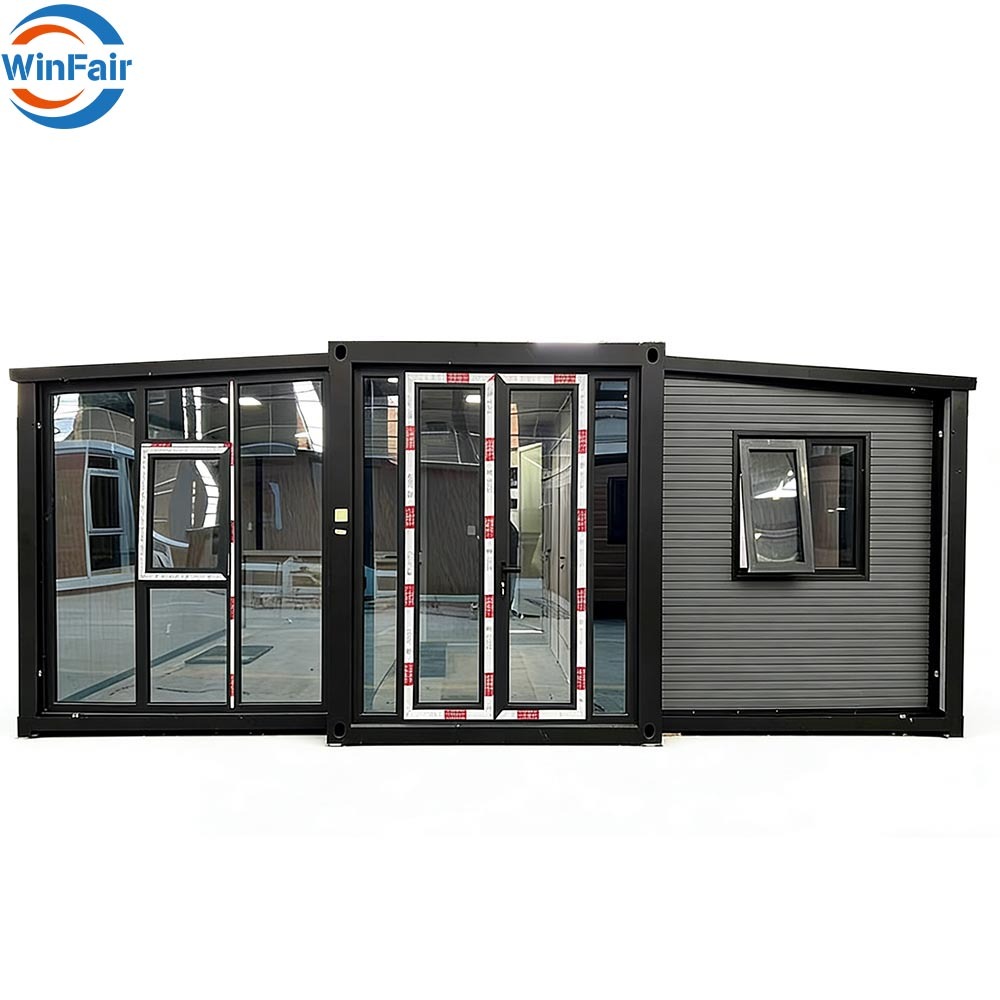 WinFair China Portable Villa House Luxury 20Ft Prefabricated Steel Modular Homes 2 Bedroom Prefab Container House For Sale