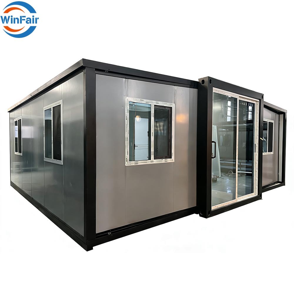 WinFair Low Price Honduras Prefab 20Ft Folding Container House Luxury Living Tiny House Villas With Kitchen And Bathroom