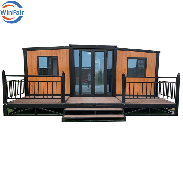 WinFair Competitive Price Portable Small Prefab Module Two Bedroom Colombia Module Container House Price Foldable Modular Home