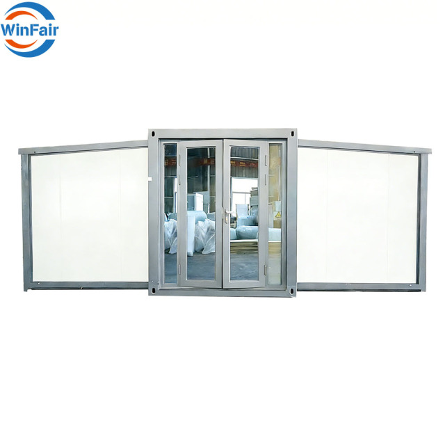 WinFair Sales Reasonable Price Expandable Folding Tiny Small Ready House Container Modern Prefabricated Steel Houses Greece