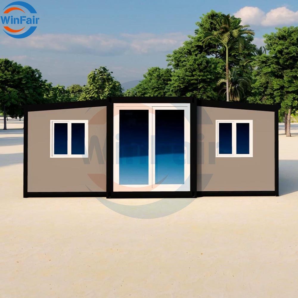 WinFair Puerto Rico Portable Home Prefab Prefabricated Modular Living Container Houses Foldable Modern Luxury Villa House