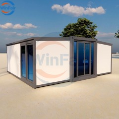 WinFair Portable Steel Pre Fabricated Steel Prefab Folding 20Ft Mini Modular Container Of Houses Villa Granny Flat In Australia