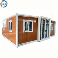 WinFair Prefabricated Two Bedroom One Bath Kitchen Container House Expandable 20 Feet Hurricane Proof Modular Homes Korea