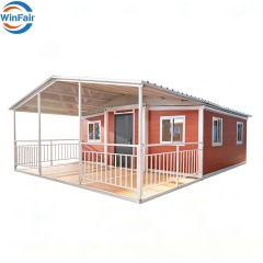 WinFair Japanese Mobile Expandable Modern Prefab Portable Homes 2 Bedroom Container Villa House 20Ft Luxury Prefabricated Home