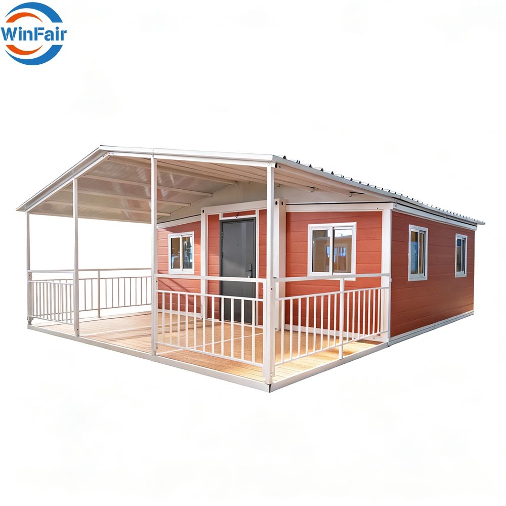 WinFair Low Price Expendable Steel Container 2 Bedroom Prefabricated Homes Modern Custom Small Prefab Houses For Sale Pakistan