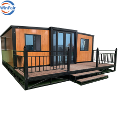 WinFair China Cheap Portable 20Ft Prefab Eco Tiny Mobile Luxury Modular Small Container House 20Ft Prefabricated Home Cyprus