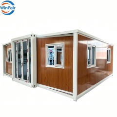 WinFair Luxury Hurricane Proof Folding Mobile Expandable Prefabricated Prefab Mobile Tiny Container House Home 20Ft India