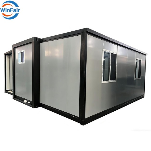 WinFair Honduras Good Price Folding Prefab Prefabricated Steel Villa Modern Expandable Container House With Bathroom Luxury