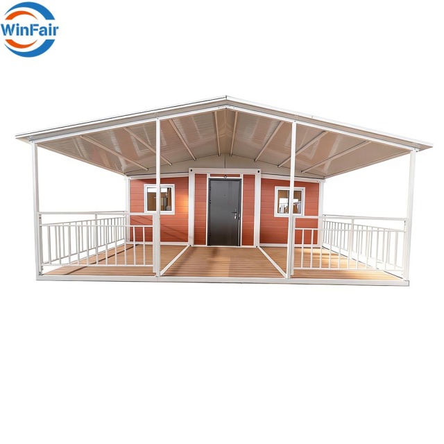 WinFair Low Price Expendable Steel Container 2 Bedroom Prefabricated Homes Modern Custom Small Prefab Houses For Sale Pakistan