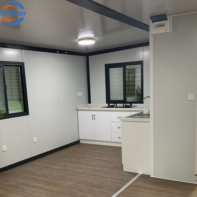 WinFair Competitive Price Portable Small Prefab Module Two Bedroom Colombia Module Container House Price Foldable Modular Home