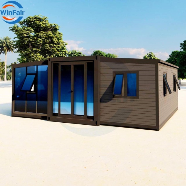 WinFair Low Cost 20Ft Mobile Prefab Prefabricated Module Modular Expandable Living Container Home Mobile Module House in Spain