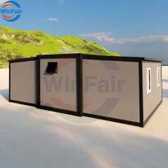 WinFair Portable Modern Prefabricated Small Modular Expandable Houses Price Casas Contenedor Containers House Home 2 Bedroom