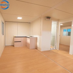 WinFair Luxury Morocco 20 Ft Modular Triangle House Foldable Prefab Container House Home Ready to Live 2 Bedroom Low Cost Villa