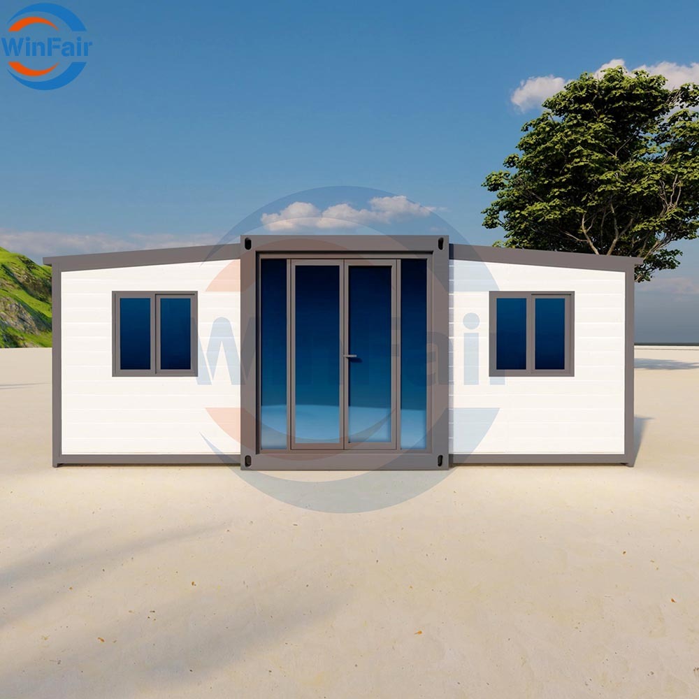 WinFair Bosnia Herzegovina Good Price Prefabricated Folding Luxury Container Beach Modular Tiny Expandable Houses Homes Kuwait