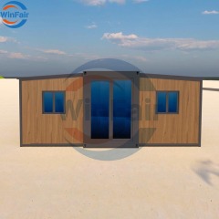 WinFair Competitive Price Prefab 20Ft Portable Prefabricated Expandable Container House Low Cost Foldable Container Home