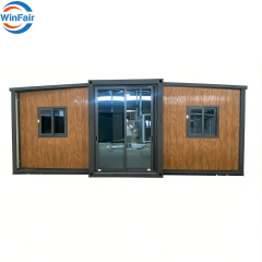 WinFair Wholesale Low Price 2Bedroom Modern Prefabricated Prefab Tiny Steel Folding Mobile Container House With Bathroom