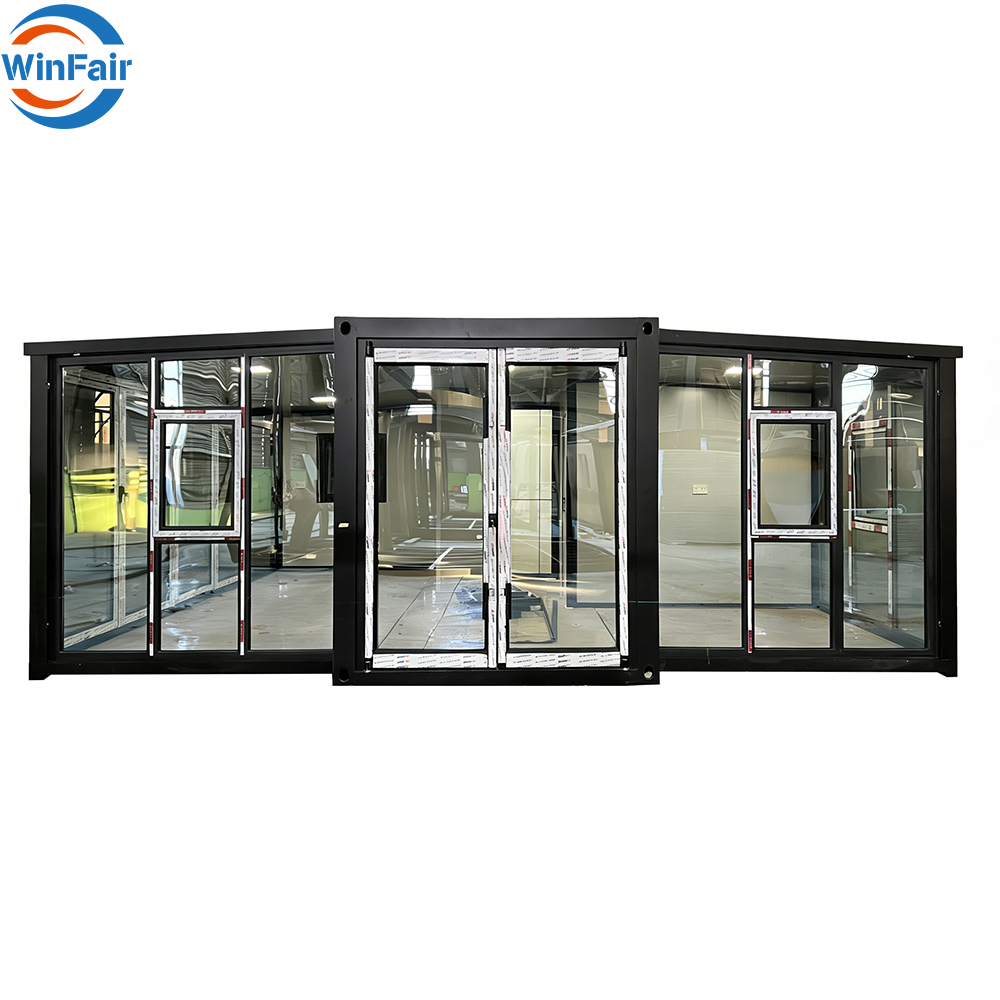 WinFair Manufactured China Modular Steel Villa Homes Prefab Folding Expandable Container Beach Prefab Mobile House Home Made