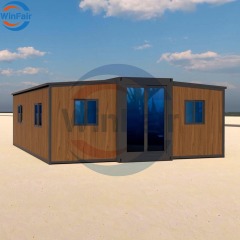 WinFair Competitive Price Prefab 20Ft Portable Prefabricated Expandable Container House Low Cost Foldable Container Home