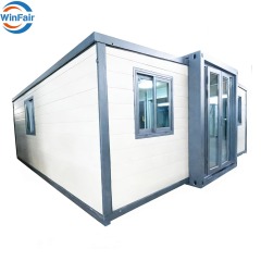 WinFair Low Price Prefab Prefabricated Expandable Kontajner Container House Modern Price With Bathroom Germany Modular Tiny Home