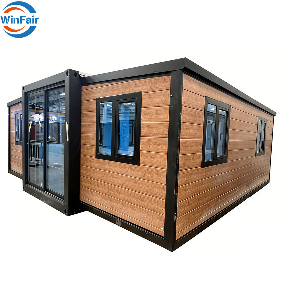 WinFair Oem Low Price 20Ft Portable Prefab Modular Folding Villa Container House Homes Luxury Prefabricated Chalet for Sale