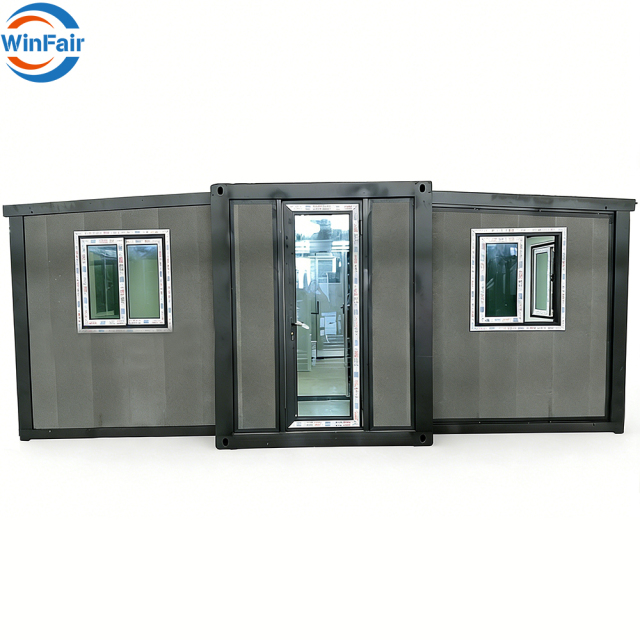Wholesale Price Prefab Modern Steel Foldable Prefabricated Folding Living Expandable Container House Home Luxury 20Ft