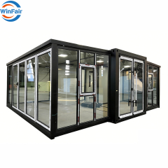 WinFair Portable 20 Foot Foldable Modular Small Container House Mobile Expandable Prefab House Wholesale Container With Bathroom