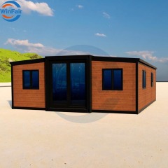 WinFair Australia Luxury 20Ft Prefab Tiny Modular Portable Double Wing Expandable Container House Prefabricated Homes for Sale