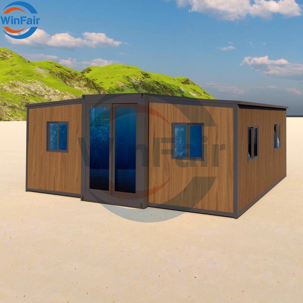 WinFair Competitive Price Prefab 20Ft Portable Prefabricated Expandable Container House Low Cost Foldable Container Home