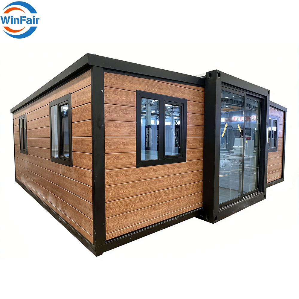 WinFair Low Cost Prefabricated Movable Modular Expandable Prefabricated Houses Container Module Home House South Africa Design