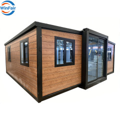 WinFair Wholesale Price One Bedroom Prefab Prefabricated Puerto Rico Living Mobile Extendable Container Homes House Modern