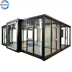 WinFair Manufactured China Modular Steel Villa Homes Prefab Folding Expandable Container Beach Prefab Mobile House Home Made