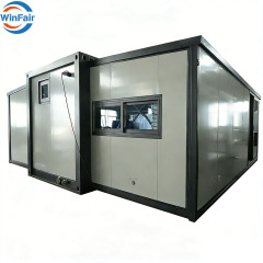 WinFair Low Price Prefab 20Ft Foldable Container Homes Luxury Prefabricated Steel Mobile House 2 Bedroom Thailand for Sale