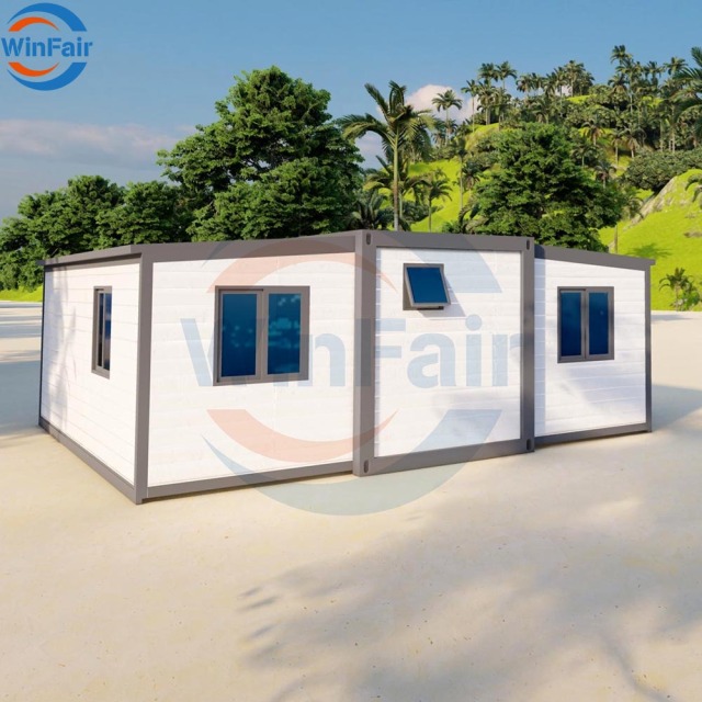 WinFair Korea Competitive Price Modular Homes Prefabricated Luxury Portable Mobile Foldable Steel Container House Modular