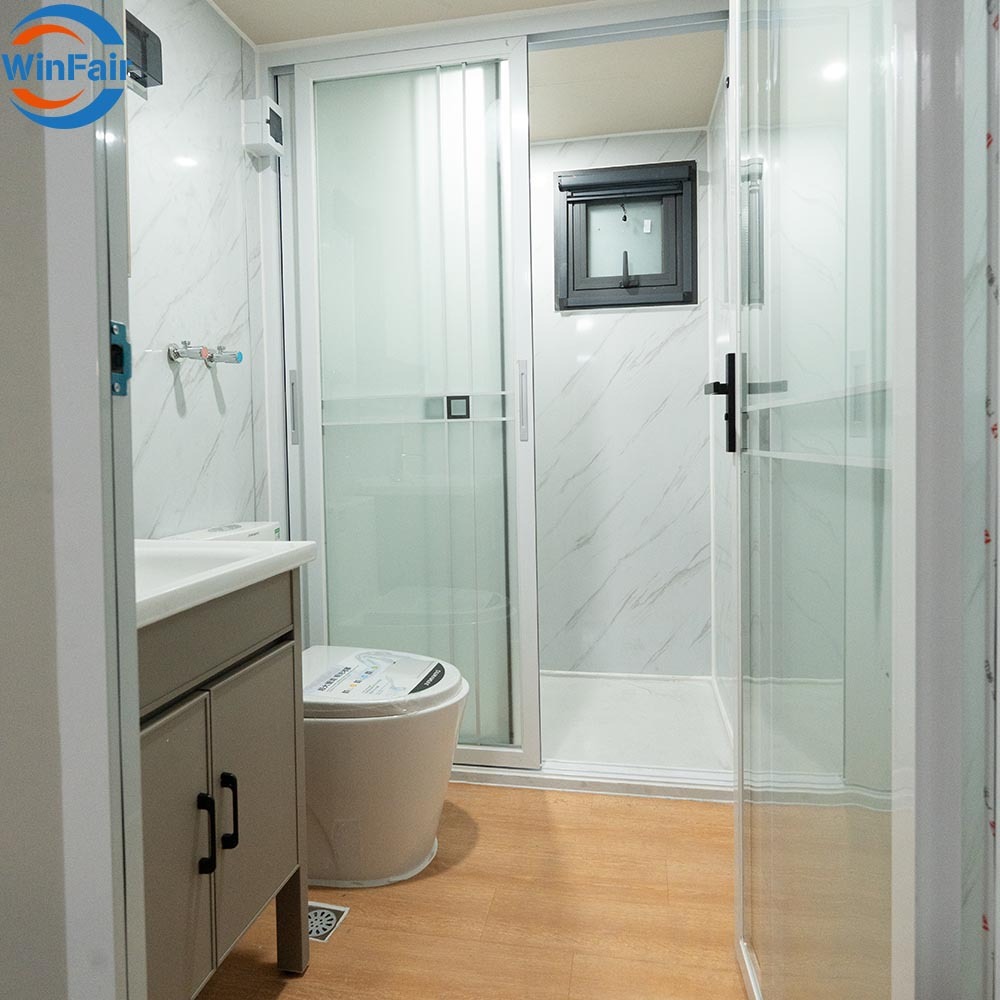 WinFair Korea Competitive Price Modular Homes Prefabricated Luxury Portable Mobile Foldable Steel Container House Modular