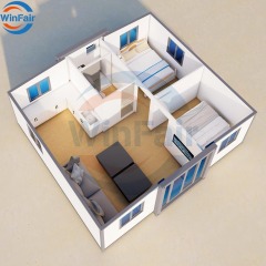 WinFair Bosnia Herzegovina Good Price Prefabricated Folding Luxury Container Beach Modular Tiny Expandable Houses Homes Kuwait