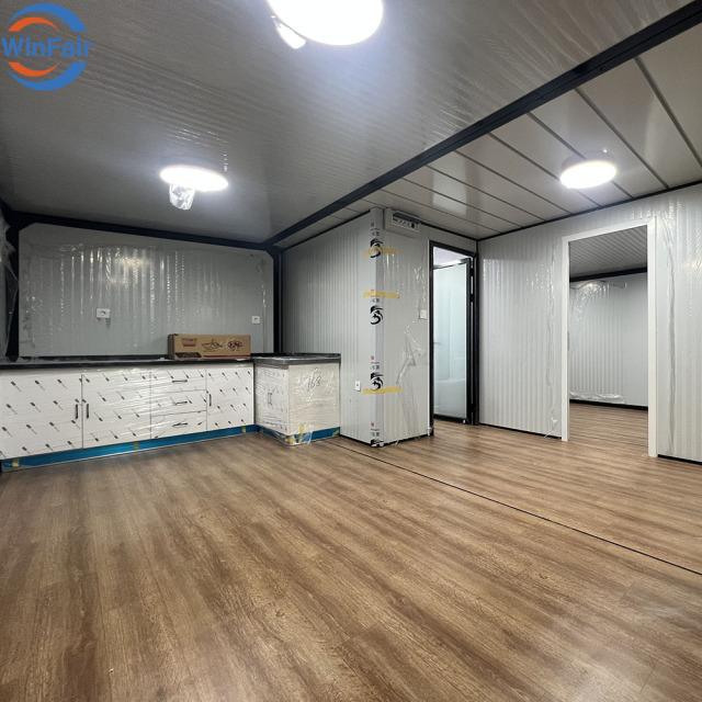 WinFair Australia Luxury 20Ft Prefab Tiny Modular Portable Double Wing Expandable Container House Prefabricated Homes for Sale