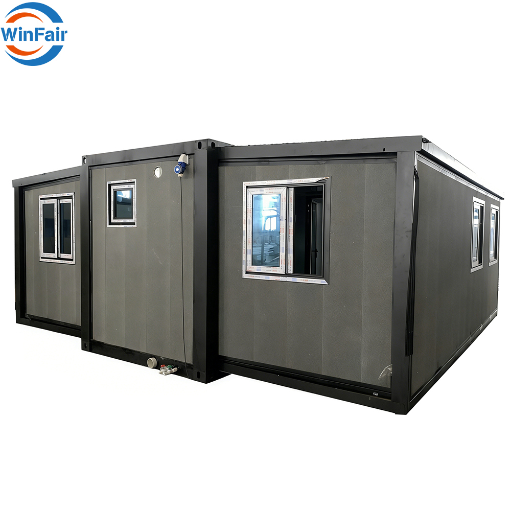 Wholesale Price Prefab Modern Steel Foldable Prefabricated Folding Living Expandable Container House Home Luxury 20Ft