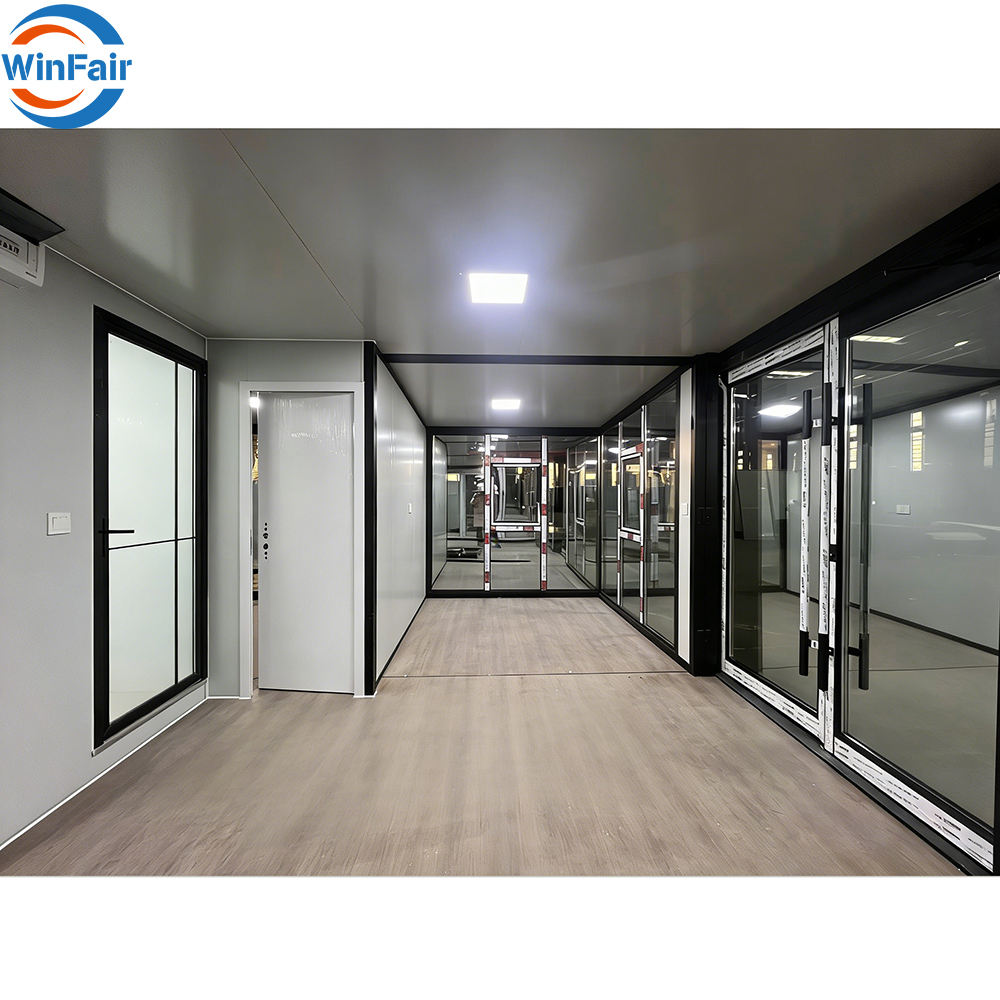 WinFair China 20Ft Ready Made Prefabricated Sandwich Panel Mobile Expandable Container Folding House Modern With Bathroom