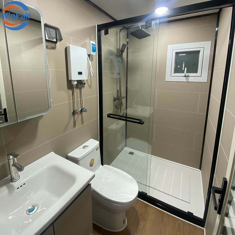 WinFair Quality Luxury Prefabricated Waterproof Expandable Container House With Kitchen Modular Tiny Prefab Home With Terrace
