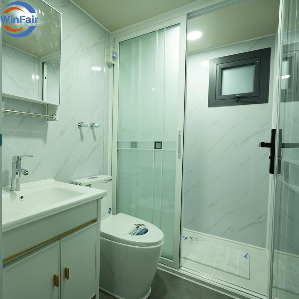 WinFair Light Bangladesh Luxury Portable Modern Modular Ready Expansion Tiny Container House Foldable Villas Prefabricated Home