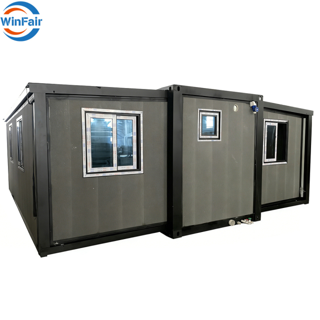 Wholesale Price Prefab Modern Steel Foldable Prefabricated Folding Living Expandable Container House Home Luxury 20Ft