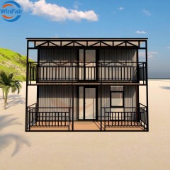 WinFair Cheap Composite Panel Prefabricated House Germany Two Story China Prefab Cheap Container House Modular Folding Home