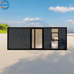 WinFair Low Cost Butterfly 20 Ft Folded Mobile Prefab Homes Modular House Luxury Expandable Container House With Kitchen