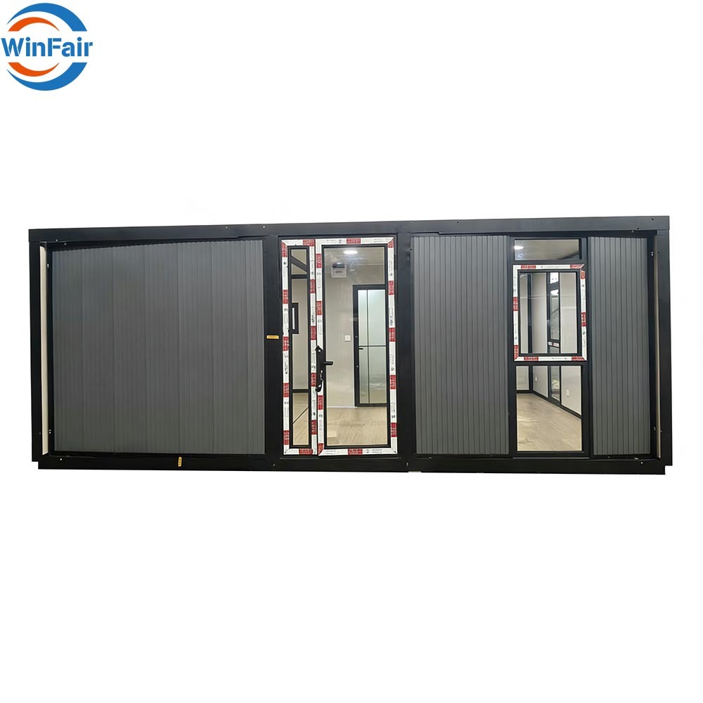 WinFair Low Cost Turkey-Prefab-House Prefabricated Mini 2 Bedroom Expandable Prefab Mobile Container Homes House Folding