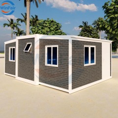 WinFair Prefab Prefabricated Expandable Tiny Prefab Mobile Container Houses Jordan Modular Homes 2 Bedroom for Philippines